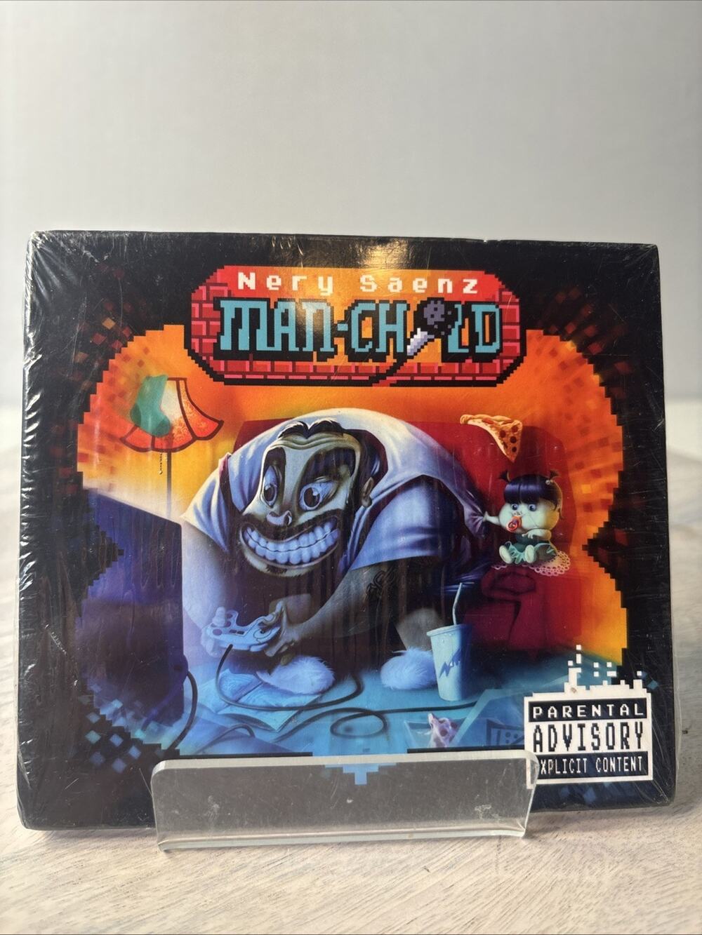 Nery Saenz Man Child CD Album Digipak Comedy Stand Up Sealed New